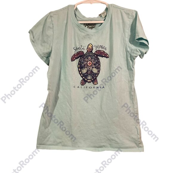 Kid's Tee,Blue, L, Blue, Preloved in Good condition - Picture 2 of 5